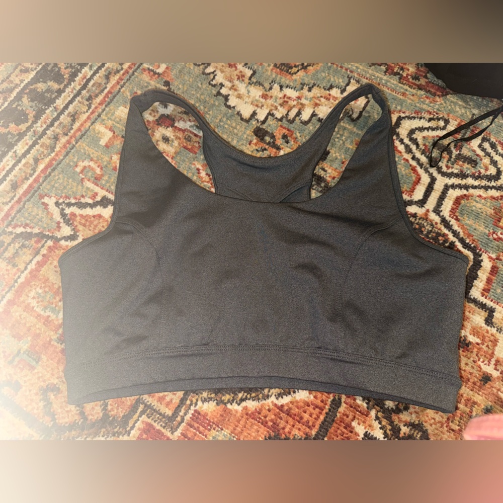 Tek Gear charcoal gray Sports Bra xxl